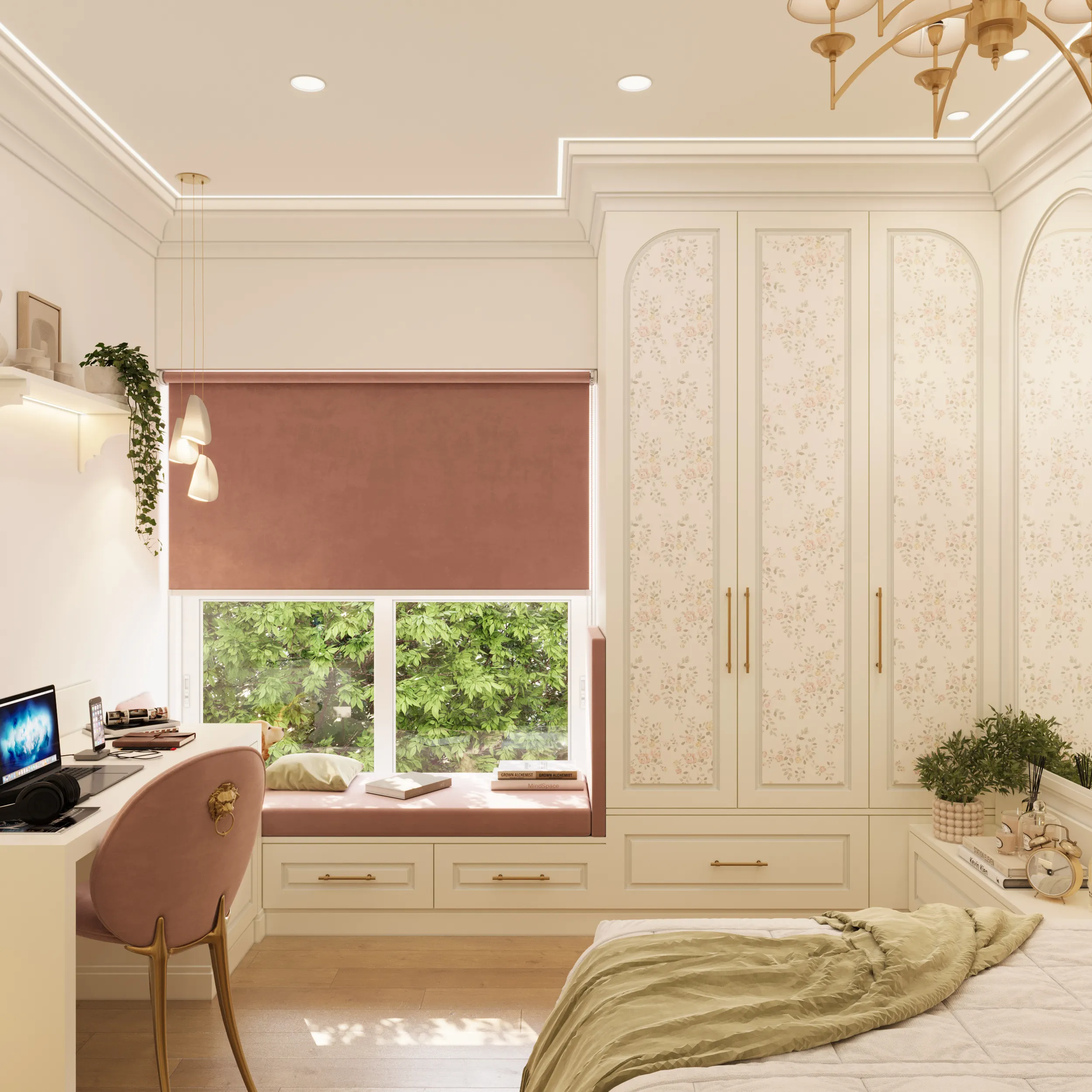 Second Bedroom Study Area